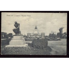 CIUDAD DE BUENOS AIRES ARGENTINA tarjeta postal PLAZA CONGRESO